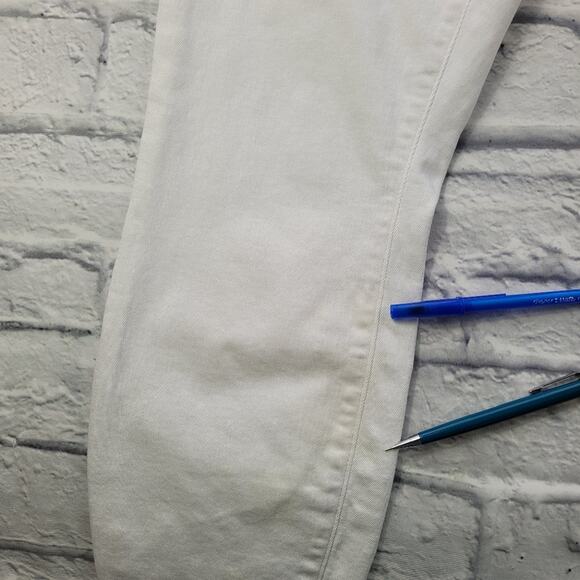 GAP Optic White Denim Curvy True Skinny Jeans Vacation size 29/8 Short - Picture 13 of 15